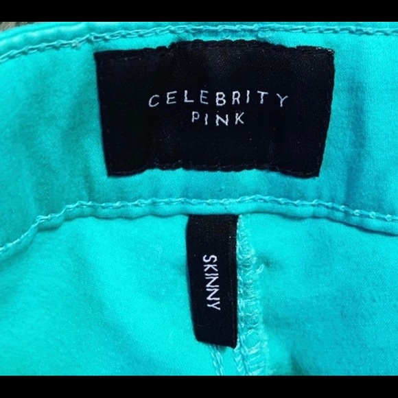 Celebrity Pink aqua ankle Pants size 20 - Picture 4 of 5